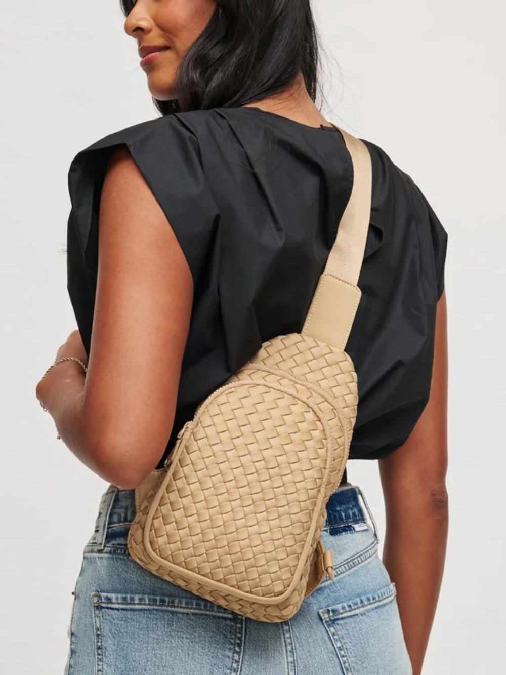 Sol and Selene BEYOND THE HORIZON - WOVEN NEOPRENE SLING
BACKPACK